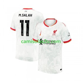 Camisolas de futebol Liverpool M.SALAH 11 Equipamento 3ª 2024/25 Manga Curta